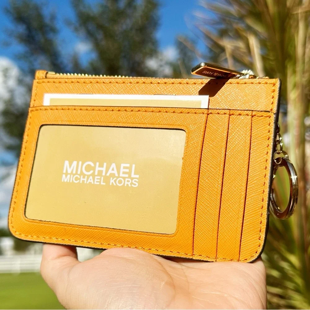 Michael Kors Top Zip Coin Pouch/Wallet - Picture 2 of 2